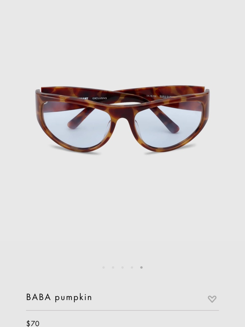 Blue elephant baba Pumpkin Women's Sunglasses
